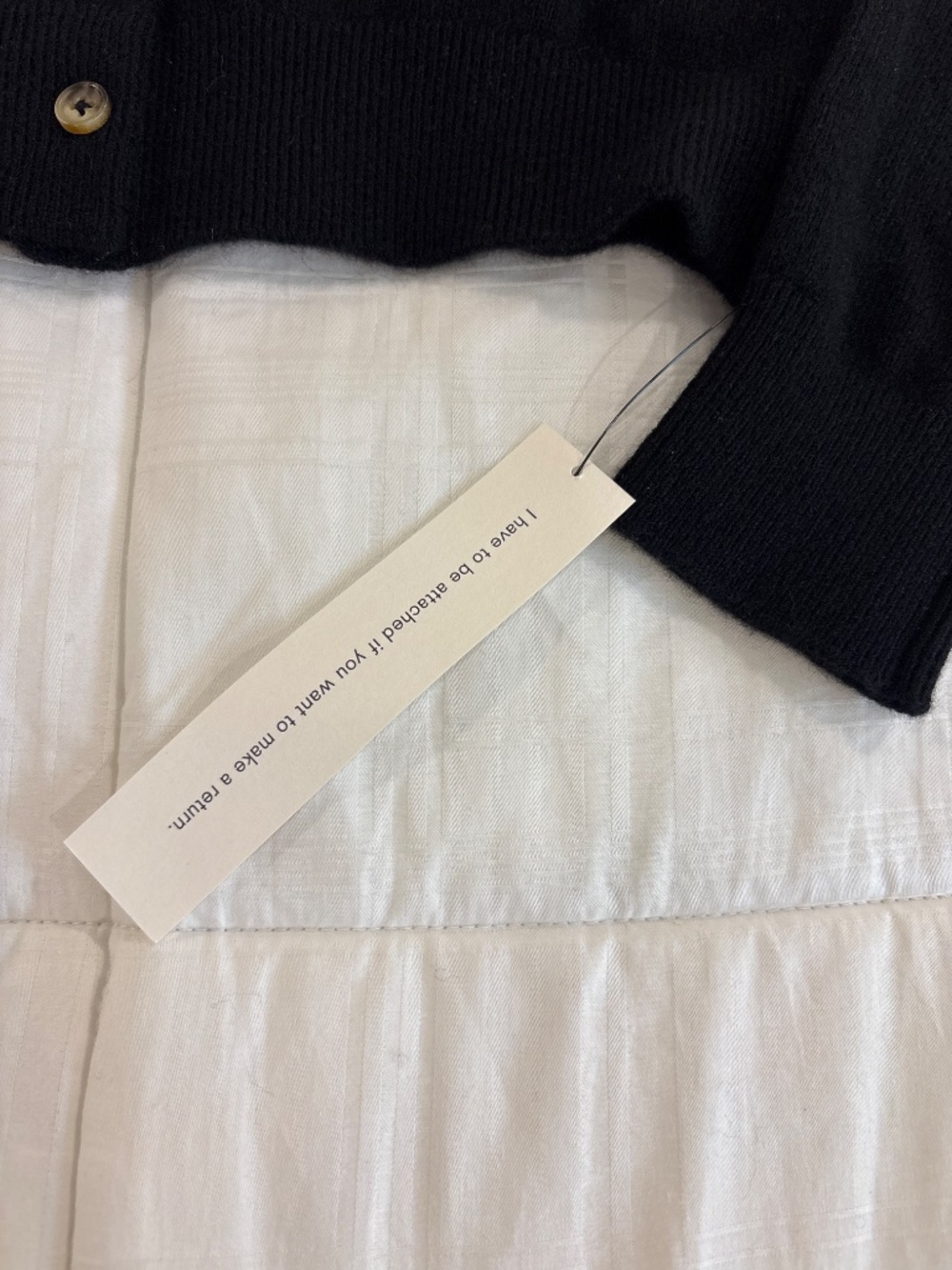 Farren Cashmere Crew Cardigan - Picture 7 of 7